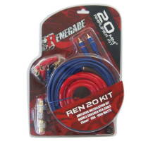 Renegade REN20KIT - zestaw przewodów do montażu wzmacniacza, przekrój 20mm2	